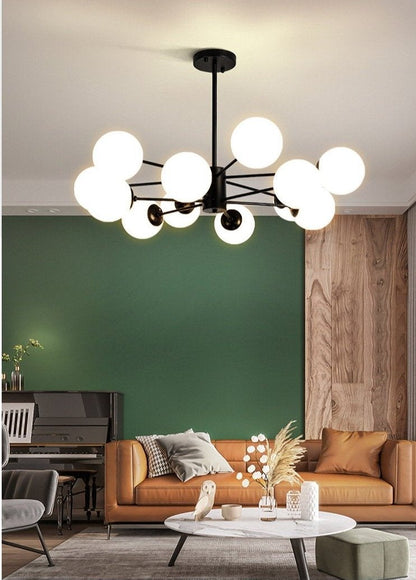 Nordic Living Room Chandelier Light Luxury Lamps