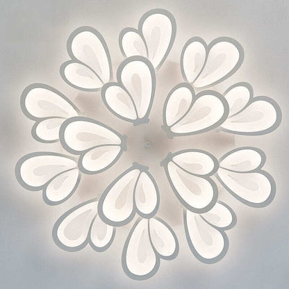 Modern Led Ceiling Light Butterfly Lamp Shape With Remote Control Acrylic Lights For Living Room Bedroom Home Lighting