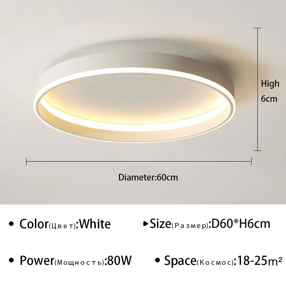Modern LED Ceiling Light Chandelier For Bedroom Living Dining Room Indoor Home Decor Light Fixture