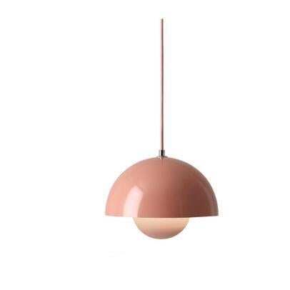 Restaurant Chandelier Creative Simple Office Clothing Shop Coffee Shop Bar Creative Color Flower Bud Led Pendant Lamp