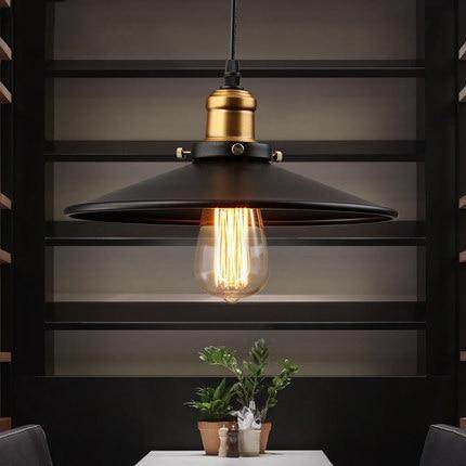 Edison Loft Style Vintage Industrial Retro Pendant Lamp Light e27 Holder Iron Restaurant Bar Counter Attic Bookstore Lamp