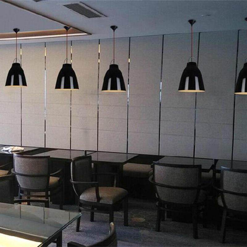 Modern Restaurant Chandeliers Bells Living Room Bedroom Bar Aluminum Pendant Lamps