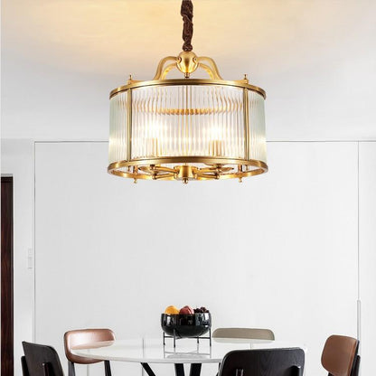 Fashion American Luxury Restaurant Bedroom Copper Chandelier