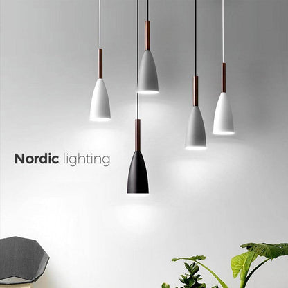 Nordic simple pendant light E27 LED modern  led hanging lamp for bedroom living room lobby restaurant bar Art creative lightings