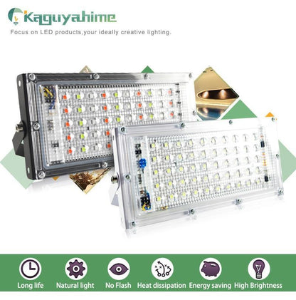 LED Floodlight 100W 50W 10W LED Spotlight IP65 Waterproof Outdoor Refletor Lighting Square Lamp Garden Flood Light
