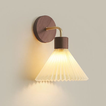 Nordic LED Wall Lamp Modern Wood Wall Light Indoor Lighting Room Decor Sconces For Bedside Bedroom Living Room E27 Bulb