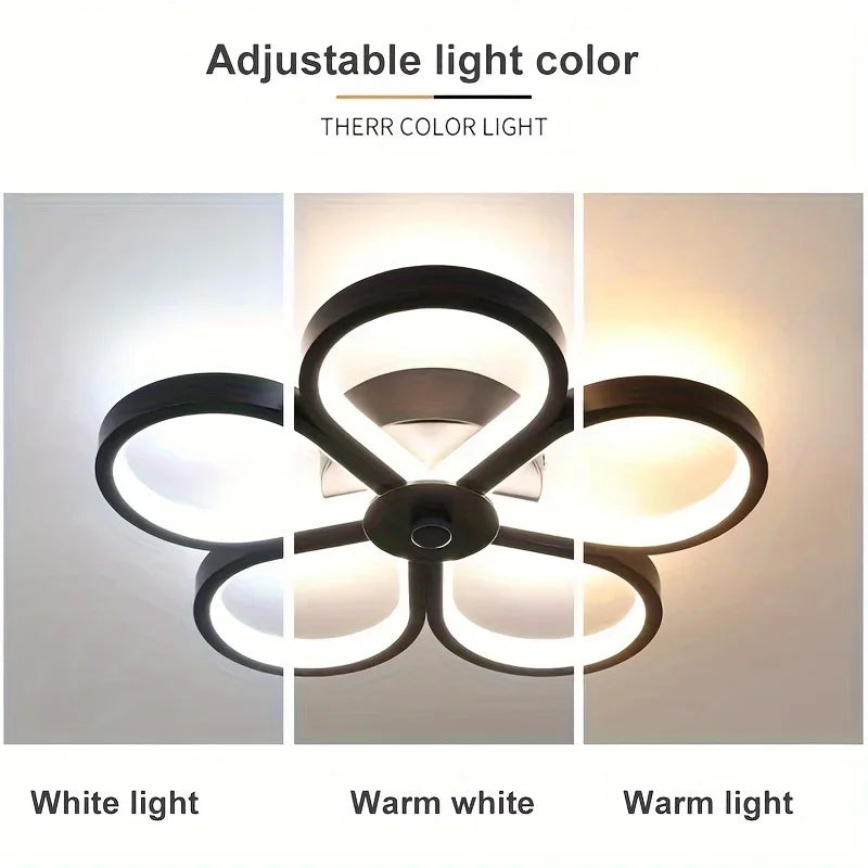 Modern Ceiling Lamp Plum Blossom Shape Living Room Kitchen Bedroom Bathroom Balcony Corridor