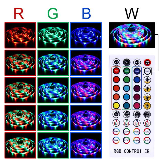 20M LED Strip Lights RGB LED Light Strip Music Sync 1200LEDs LED Strip 2835 SMD Color Changing LED Strip Light Bluetooth Controller and 40 Key Remote LED Lights for Bedroom Home Party