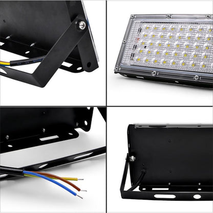 6pcs/lot Waterproof Ip65 LED Flood Light 50W AC Spotlight Led Reflector Floodlights Outdoor Garden Lighting