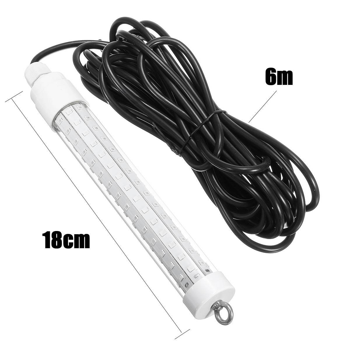 10W Fishing Light underwater led lights for ponds Attracting Fish LED Night Luring Lamps boat light Docks Fishing Tool Green