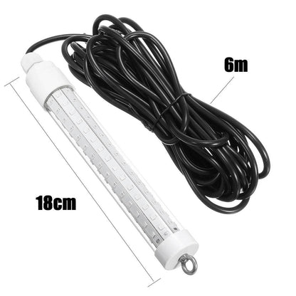 10W Fishing Light underwater led lights for ponds Attracting Fish LED Night Luring Lamps boat light Docks Fishing Tool Green