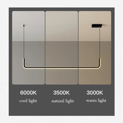 Smart LED Pendant Lights Remote Control Hanging Lights Dining Room Bedroom Living Room Hanging Lamps Led Lighting