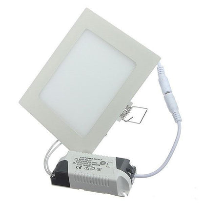 1pc LED Dimmable Panel Light 3W/4W/6W/9W/12W/15W/25W Square Recessed Dimmable LED Ceiling Light Down Light + driver