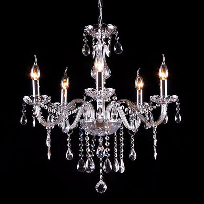 Bedroom Living Room Lamp Hotel European-style Crystal Lamp Restaurant Chandelier Creative Lamps
