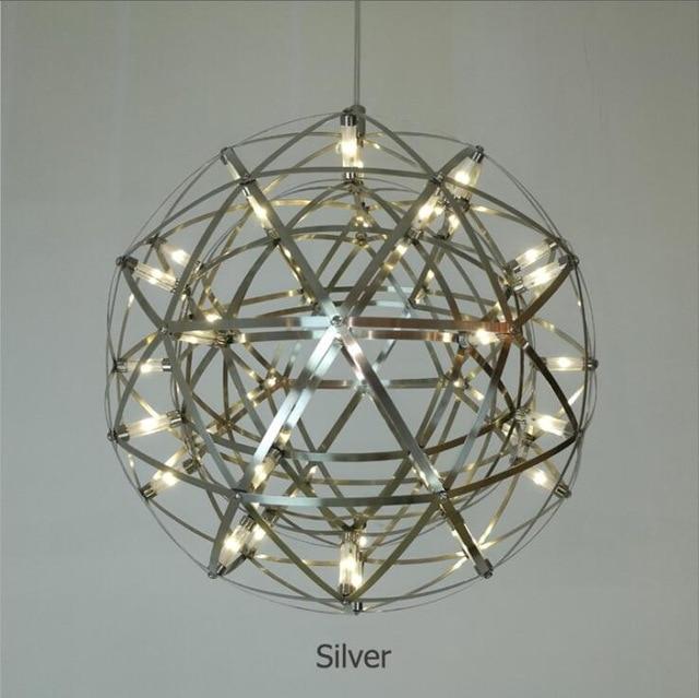 Industrial Loft Iron Ball Sparking Pendant Light LED G4 Modern Nordic Hanging Lamp For Living Room Lobby Hotel Restaurant Cafe