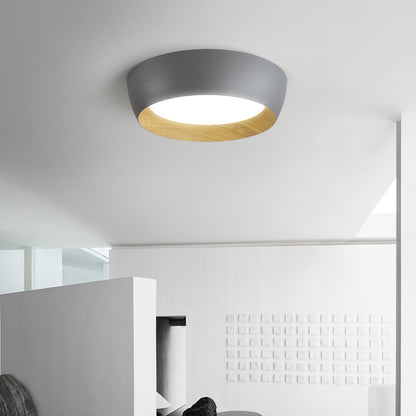 Nordic LED Ceiling Lights For Living Room Bedroom Corridor Luminaire White Black Gray lamp ping lustres e pendentes
