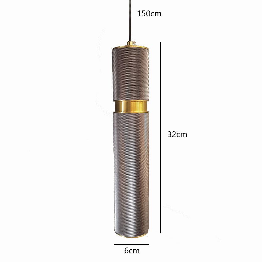 Black /gray Modern LED Pendant Lamp Aluminum Metal spotlight Fixture Living Bedroom Decor Hanging Lighting