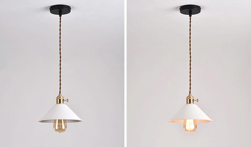 Modern Switch Pendant Lights Dining Room Lights Pendant Lamp Lamparas Colorful Aluminum Lamp Shade Luminaire For Home Lighting