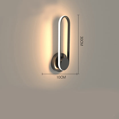 Led Wall Lamps 330 Degree Rotating Lamp In Wall Spotlight For Stairs Living Room Bedroom Wall Light