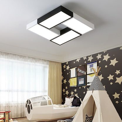 Multicolor LED Ceiling Lights In Windmill Shape For Living Room Ceiling Lamps Kids Bedroom Boys Room Ceiling Lamp Rooms Light Le