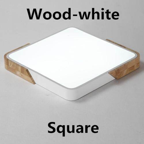 Ultra-thin LED 5cm Ceiling Light Modern Ceiling Lamp Surface Mount Flush Panel Remote Control Light for Restaurant Foyer Bedroom
