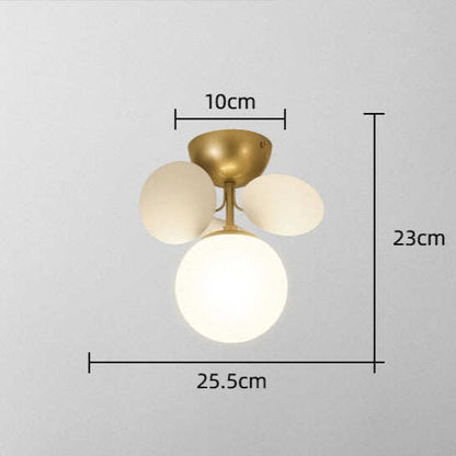Bedroom Lamps Warm And Romantic Creative Online Celebrity Ins Petal Ceiling Lamp