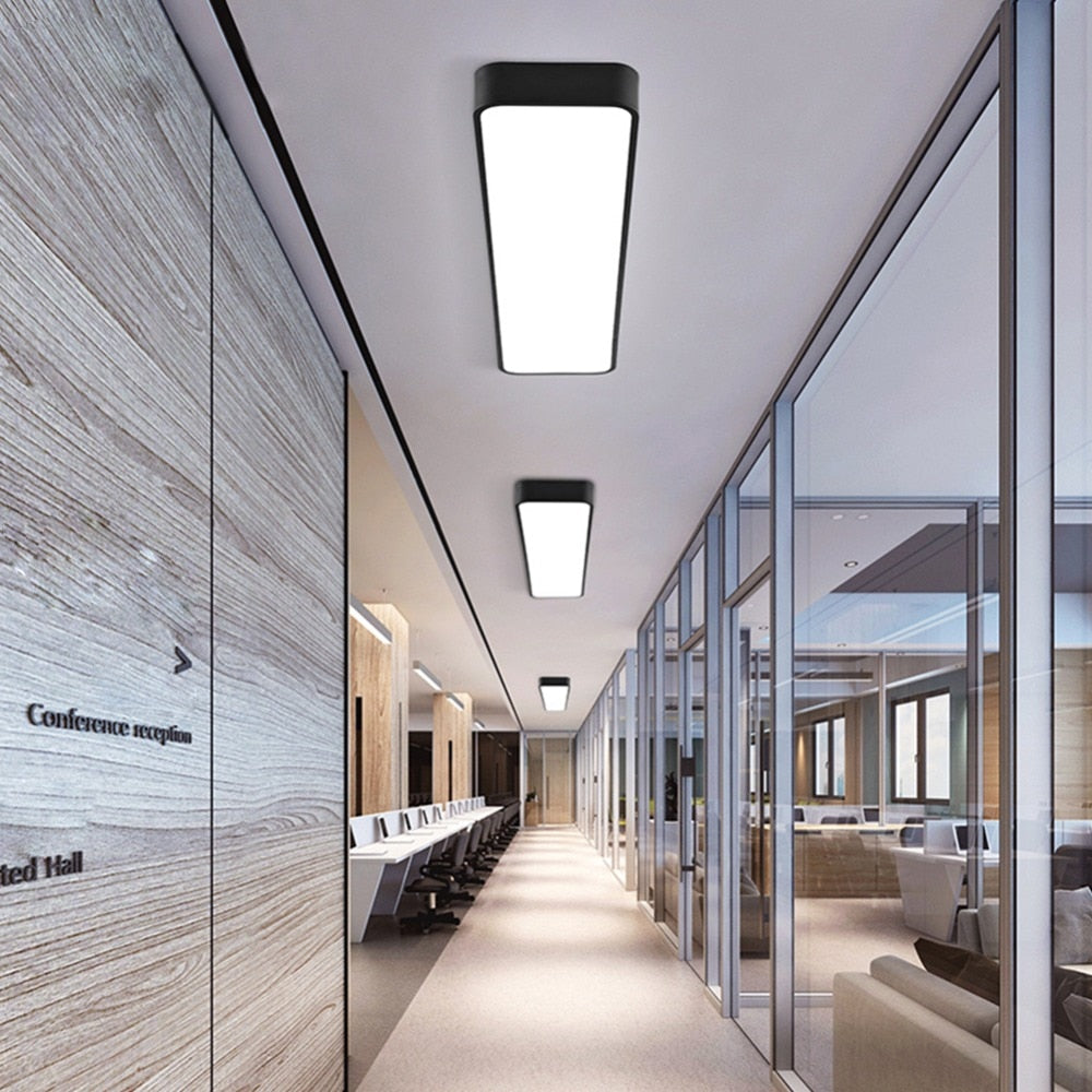 LED Modern Ceiling Light Lamp dimmable Surface Mount Rectangleindustrial wind Lighting Fixture Bedroom Living Room Office lights