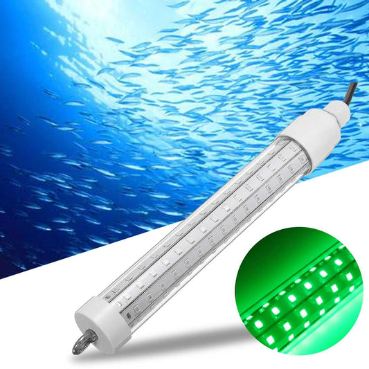 10W Fishing Light underwater led lights for ponds Attracting Fish LED Night Luring Lamps boat light Docks Fishing Tool Green
