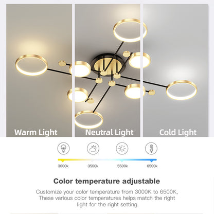 LED Ceiling Hanging Chandelier Lighting Dimmable ceiling lamps Kitchen Dinng Living Room Pendant Light