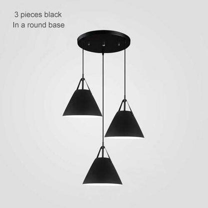 Nordic Restaurant Pendant Lights LED Handlamp Indoor Dinning Room Lamp Home Lighting Single-Three Heads Lamparas E27 AC110-220V