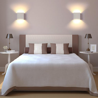 Feimefeiyou 6W lampada LED Aluminium wall light rail project Square LED wall lamp bedside lights bedroom wall decor arts