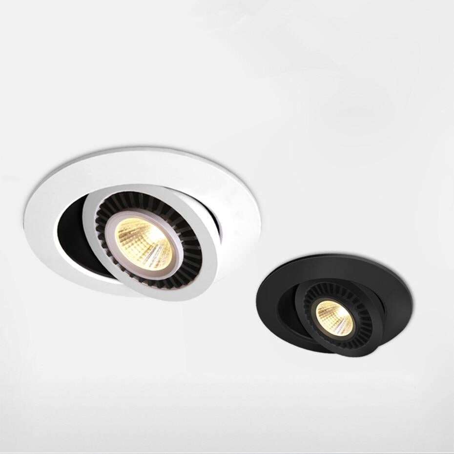Dimmable Led Down light lamp COB Ceiling Light 5w 7w 10w 12w recessed ceiling Spot Lights for kitchen bedroom home Decor