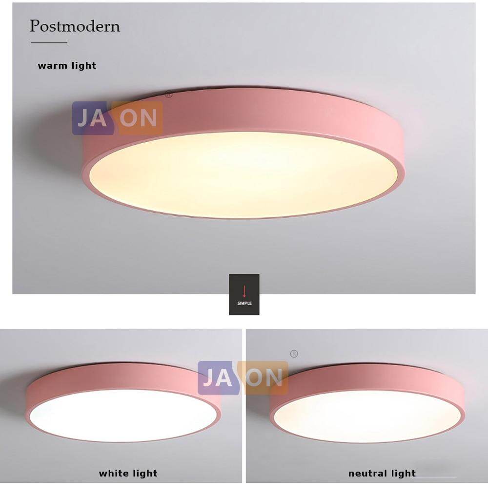 LED Modern Acryl Alloy Round 5cm Super Thin LED Lamp.LED Light.Ceiling Lights.LED Ceiling Light.Ceiling Lamp For Foyer Bedroom
