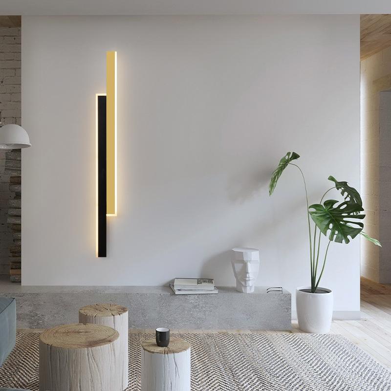 Creative Led Long Living Room Background Wall Lamp