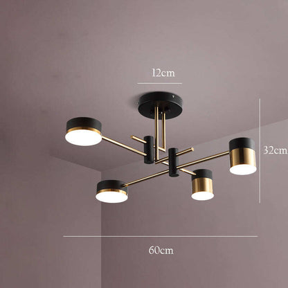 Living Room Light Luxury Bedroom Chandelier Modern Minimalist Hall Household Lamps