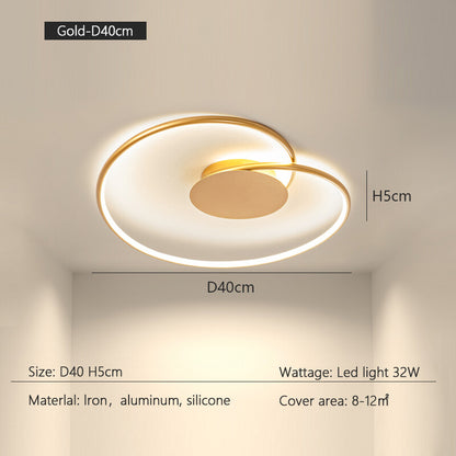 Bedroom Lamps  Mordern Minimalism Led Ceiling Lamp Creative Dimmable Study Room Light Indoor Lighting Home Decor Luster Fixtures