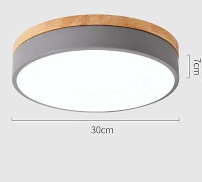 LED Ceiling Lamp Round 5cm Super Thin Surface Mounted Ceiling Light Living Room Bedroom Kitchen Macaroon Ceiling Hotel Lighting
