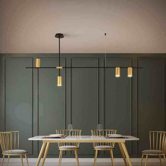 Modern Pendant Light Dining Led Pendant Lamps Bar Gold Lampshade Lighting Living Room Led Kitchen Fixture Hanging Light Bedroom