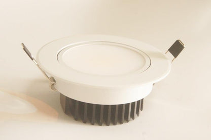 6w 9w 12w HKOSM Led Downlight White Body dimmable spot cob Lighting Fixtures Recessed Down Lights Indoor Light