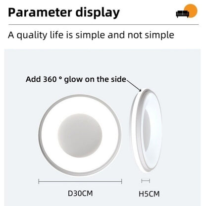Nordic LED Ceiling Light Originality Macaron Circular Color Modern Ceiling Lamp Balcony Bedroom Study Room Aisles Home Lighting