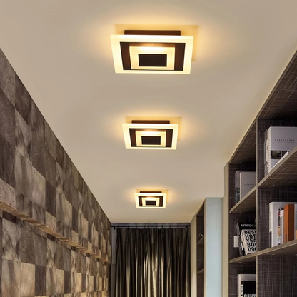 Modern Ceiling Lights 12w For Hallway Balcony Corridor Coffe White Light Lamps Bedroom Luminaria Teto Acrylic Lamparas De Techo