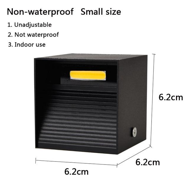 IP65 LED waterproof wall lamps 12W indoor and outdoor adjustable wall light courtyard porch corridor bedroom wall sconce