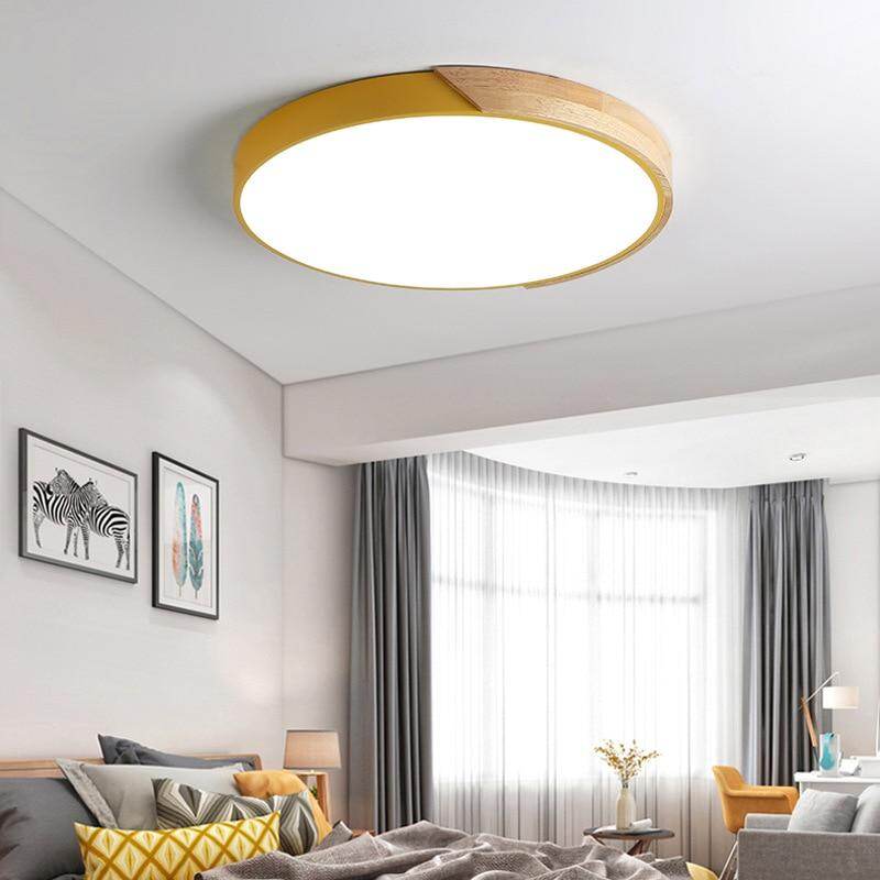 Dimmable Led Ceiling Lights 5cm Ultra Thin Modern Ceiling Lamp Nordic Living Room Lights Bedroom Plafonnier Led 23/30/40/50/60cm