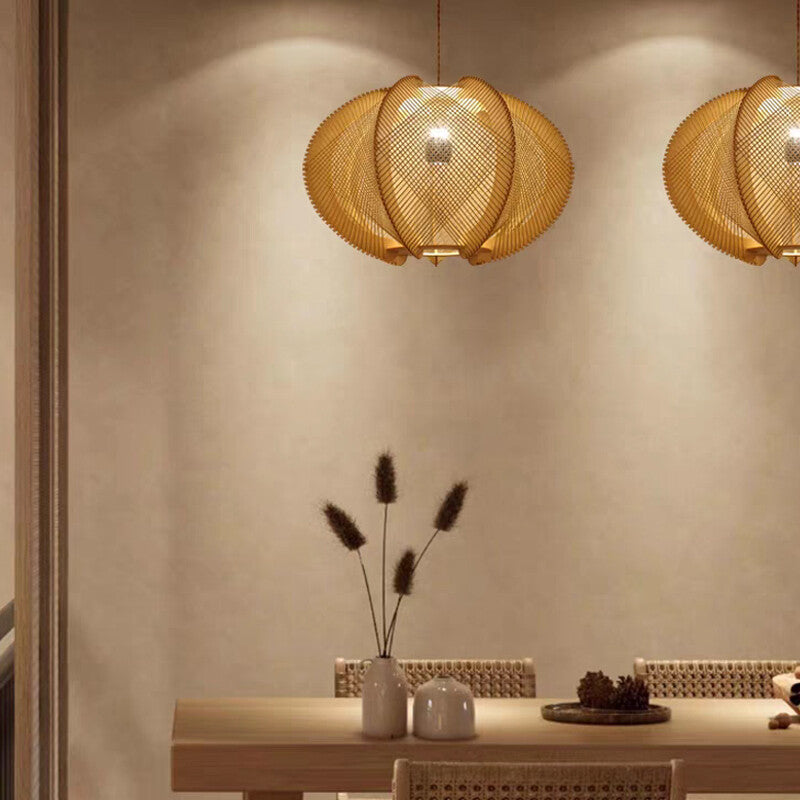 ZK50 retro creative dining room cotton rope chandelier bedroom dining room ceiling lamp decorative lighting fixture E27