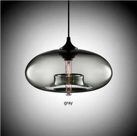 Nordic Modern Hanging 7 Color Glass Pendant Light