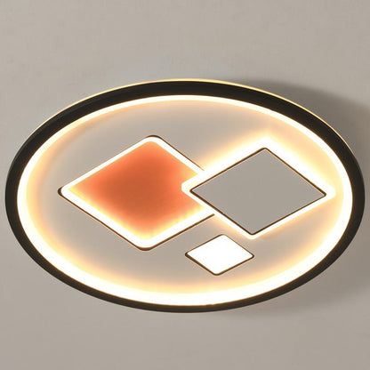 Creative Bedroom Ceiling Lamps Modern Minimalist Nordic Round Lamps