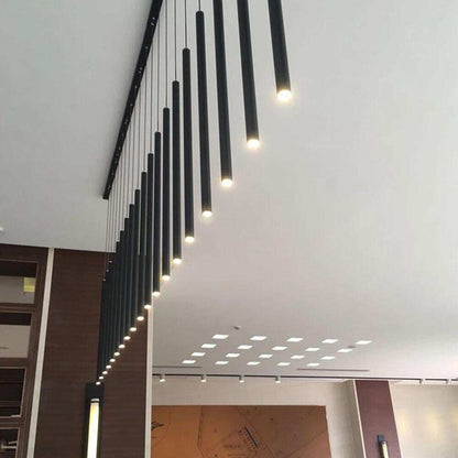1 Pcs LED Restaurant Pendant Lights 3W Simple Cylindrical Pendant Lamps Nordic Bar Indoor Lighting Handlamp Luminaire