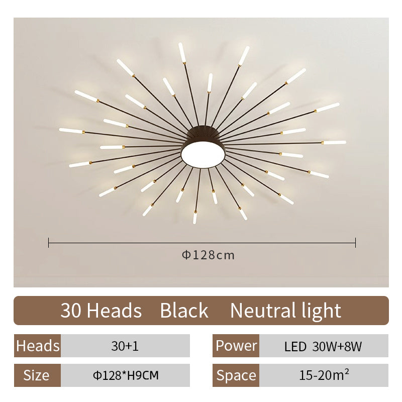 Creative LED Ceiling Lamp Modern Living Room Lights Nordic Lustre Indoor Chandelier Fixtures Lamps