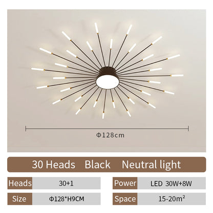 Creative LED Ceiling Lamp Modern Living Room Lights Nordic Lustre Indoor Chandelier Fixtures Lamps