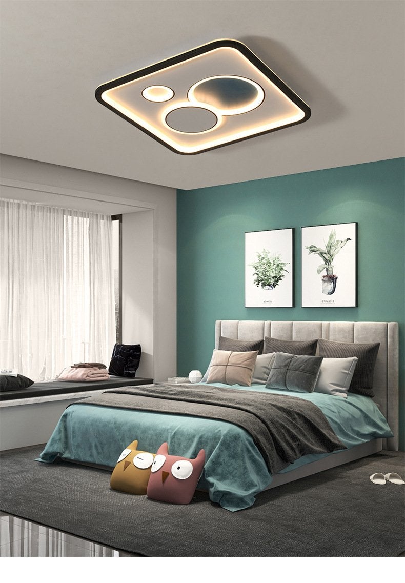 Creative Bedroom Ceiling Lamps Modern Minimalist Nordic Round Lamps